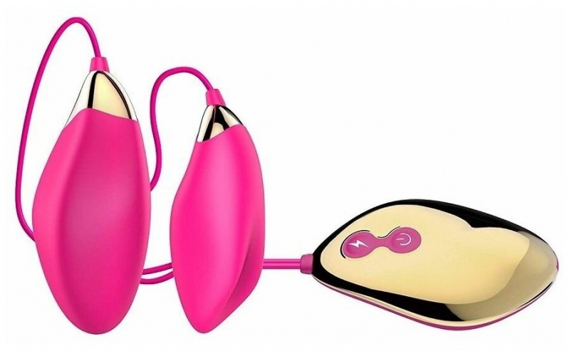 Виброяйца супер мощные "Sole Egg" с кнопкой "супер оргазм" 