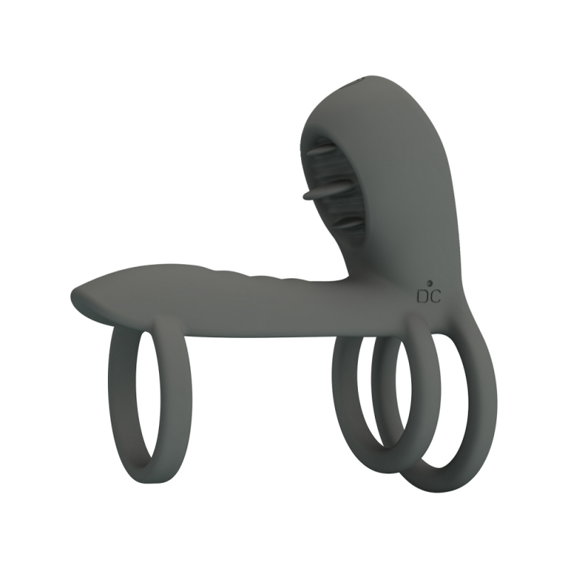 Эрекционное кольцо - эректор "Pretty Love Master Ring" с вибрацией и подвижным язычком 