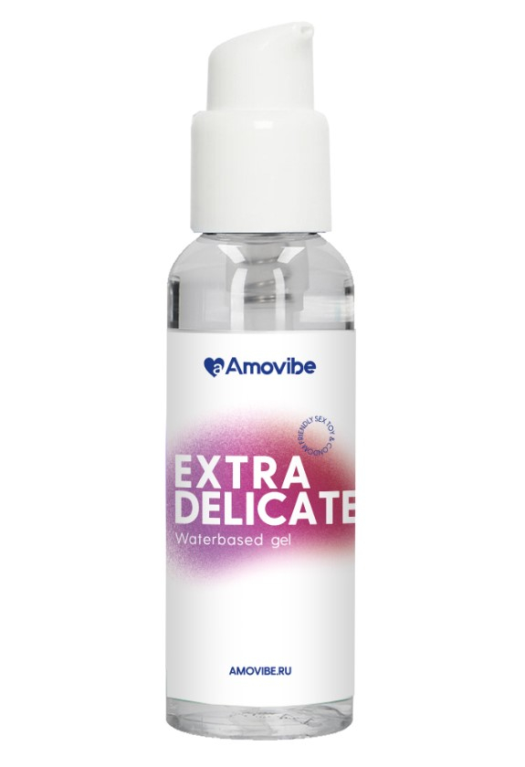 Гель на водной основе "Amovibe Extra Delicate" гипоаллергенный, 100ml 
