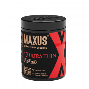 Презервативы "Maxus Ultra Thin" ультратонкие, 12шт