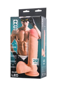 Фаллоимитатор на присоске "RealStick Elite Leo" супер реалистичный